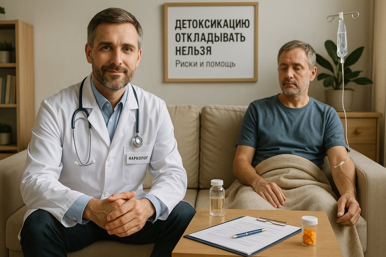 Почему важно не затягивать с выводом из запоя: риски и помощь