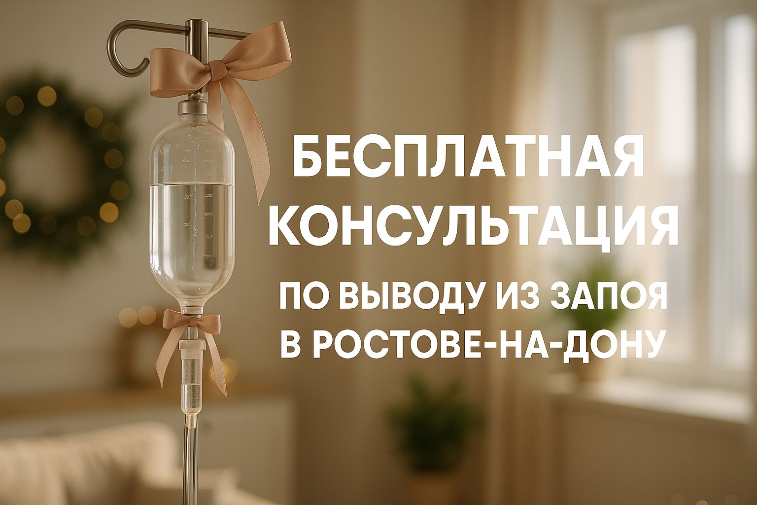 Бесплатная консультация по выводу из запоя в Ростове-на-Дону